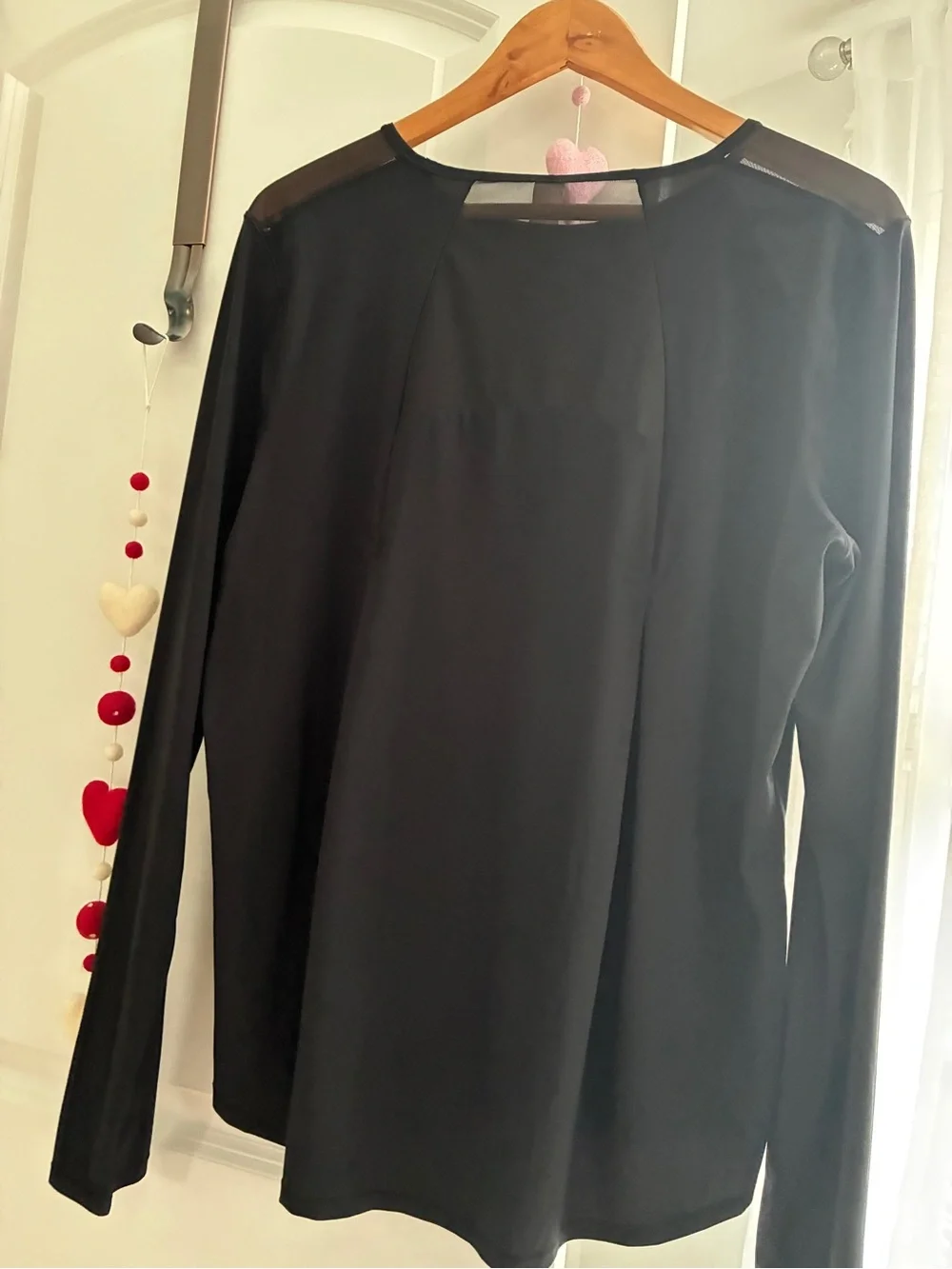 Lululemon Sculpt Long-Sleeve Shirt Black Size 14 Like New Tag Included